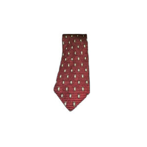 XMI 325 Series Nordstrom Men's Silk Tie Red Patterned